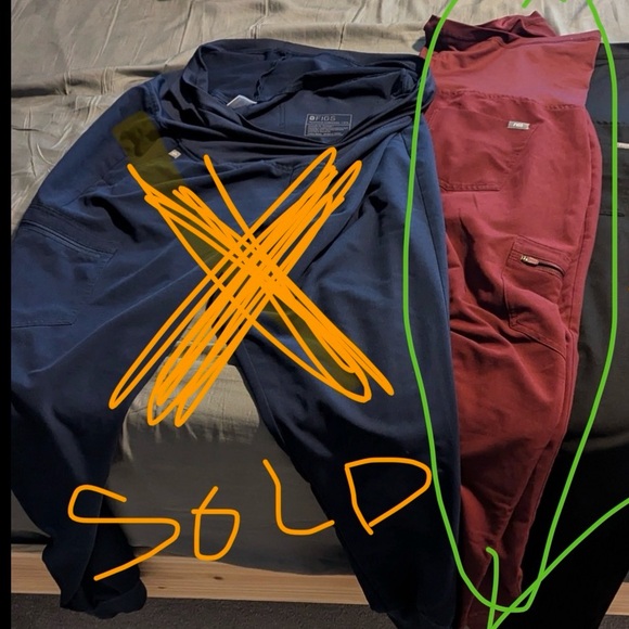 Figs Maternity Scrub pant XXL - Picture 1 of 3